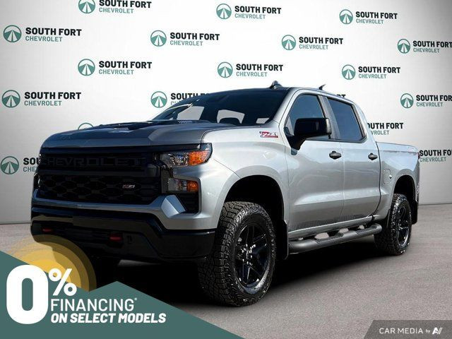 2025 Chevrolet Silverado 1500 Custom Trail Boss 4WD Crew Cab in Cars & Trucks in Strathcona County