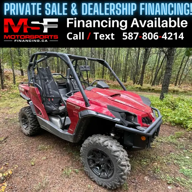 2018 CANAM COMMANDER XT 1000 (FINANCING AVAILABLE) in ATVs in Strathcona County - Image 2