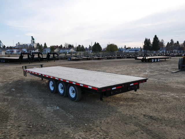 2024 SWS 24' DOW Trailer w/ Pull Out Ramps (3) 7K Axles in Heavy Equipment in Edmonton - Image 2