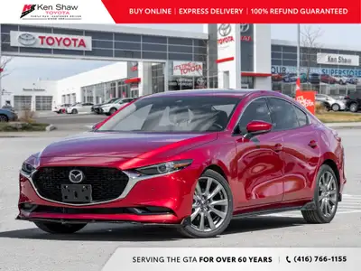 2022 Mazda 3 GT NAVIGATION / LEATHER / SUNROOF / PUSH BUTTON...