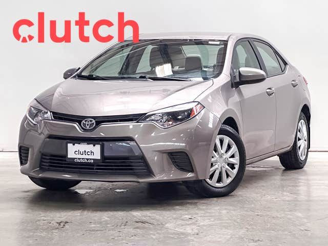 2015 Toyota Corolla LE w/ Heated Front Seats, Rearview Camera, C in Cars & Trucks in Ottawa