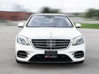 2019 Mercedes Benz S560 White Exterior on Beige Interior comes with Intelligent Drive Pkg, Navigatio... (image 1)