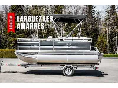 FRU56843C525 WOW! Le nouveau ponton Southbay de 16 pieds dans la gamme SE est le ponton le plus abor...