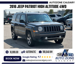 2016 Jeep Patriot High Altitude