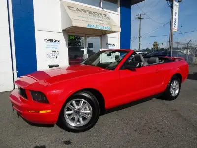 2006 Ford Mustang Convertible, 4.0L, 5 Speed, Leather, Immaculat