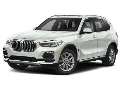 Meet the 2022 BMW X5 xDrive40i, a stunning white SUV equipped with the confidence of all-wheel drive...