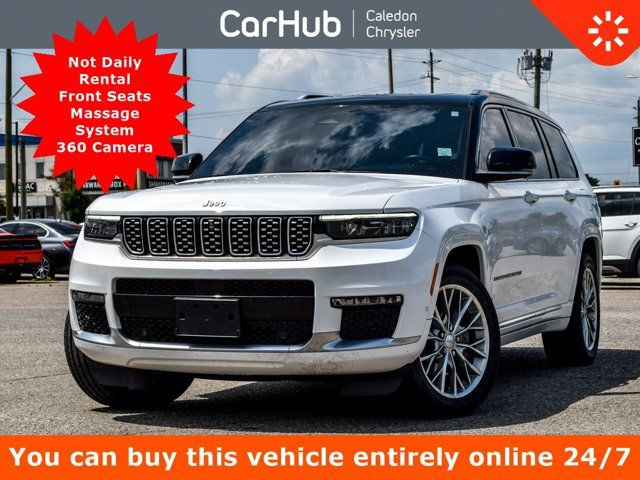 2022 Jeep Grand Cherokee L Summit 4x4 6Passenger Pano Sunroof in Cars & Trucks in Mississauga / Peel Region