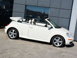2007 Volkswagen New Beetle TRIPLE WHITE|CABRIO|LEATHER|PWR TOP|