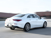 2023 Mercedes Benz CLA-250 White Exterior on Black Interior comes with Navigation and Back up Camera... (image 5)