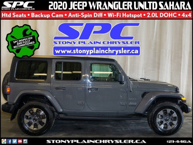 2020 Jeep Wrangler Sahara in Cars & Trucks in St. Albert - Image 3