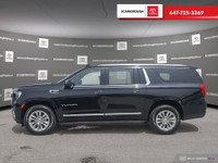 Check out this 2024 GMC Yukon XL 4WD 4dr SLT with 55,694 KMS, finished in a sleek Black exterior. Pa... (image 2)