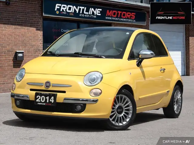 2014 FIAT 500 2dr HB Lounge *5-Speed Manual* in Cars & Trucks in City of Toronto - Image 2
