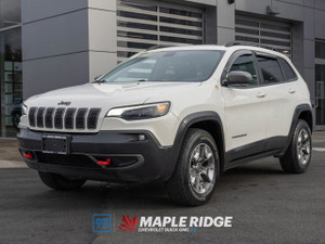 2019 Jeep Cherokee Trailhawk | Leather Bucket Seats | 4LOW | Offroad Driving Modes | Led Headlights ||