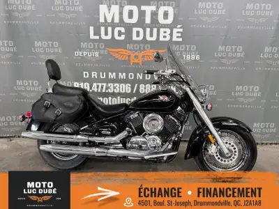 Yamaha V-Star 1100 Classic 2000 MOTO VENDU TEL QUEL SANS INSPECTION NI GARANTIE ODOMETRE NON FONCTIO...