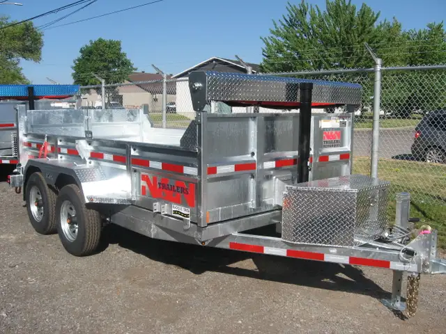 2025 N&N Dompeurs 6X12 ou 7X12 in Cargo & Utility Trailers in City of Montréal - Image 8