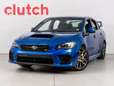 2020 Subaru WRX STI Sport AWD w/ Apple CarPlay & Android Auto, D