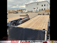 2023 PJ Trailer C8 24' monster ramp equipment hauler