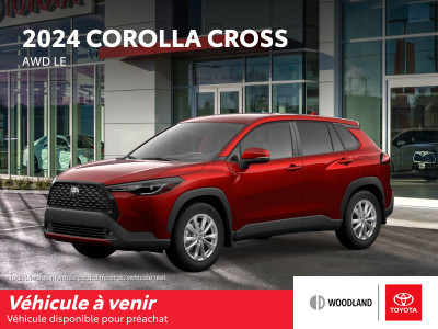 2024 Toyota COROLLA CROSS LE AWD COROLLA CROSS LE 2024 DISPONIBL