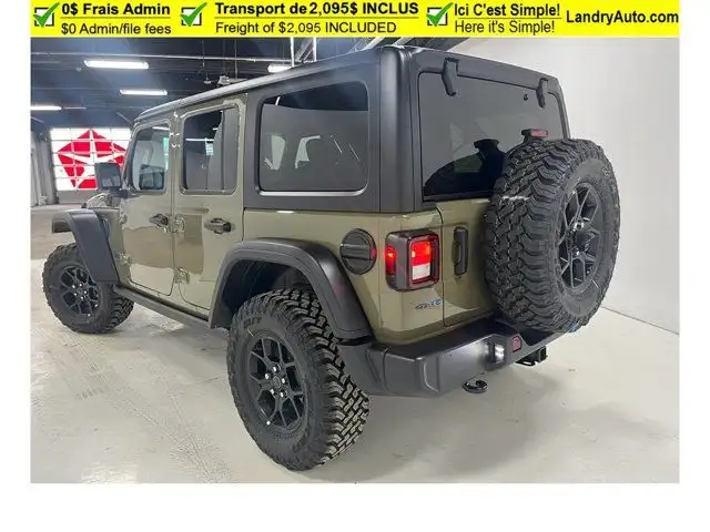 2025 Jeep Wrangler 4xe Willys in Cars & Trucks in Laval / North Shore - Image 8