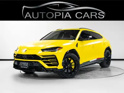 Accident Free, Clean Carfax, Navigation, Rear View Camera, Bang & Olufsen Sound System, The Urus is...