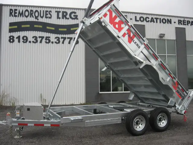 2025 N&N Dompeurs Galvanisé a chaud in Cargo & Utility Trailers in City of Montréal - Image 7