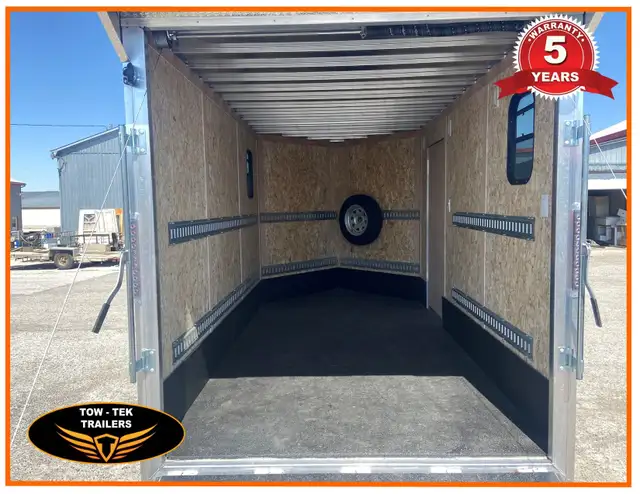 2025 TowTek Transcend 6 x 12 Cargo Trailer,Tuf-Tek flooring 5 Yr in Cargo & Utility Trailers in Mississauga / Peel Region - Image 7