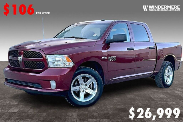 2017 Ram 1500 4wd Crewcab Express in Cars & Trucks in Edmonton