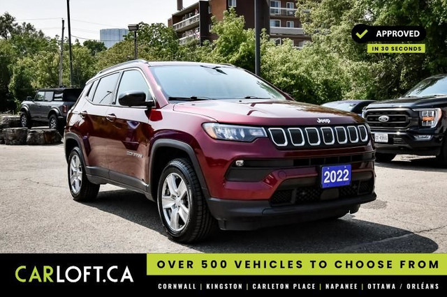 2022 Jeep Compass LATITUDE • SUNROOF • 360 CAM • ADAPTIVE CRUISE in Cars & Trucks in Cornwall