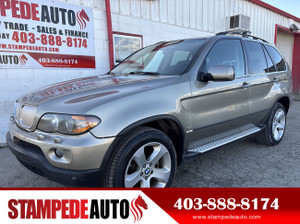 2005 BMW X5 AWD | 4.4I V8 | LEATHER HEATED SEATS | SUNROOF | LOW KMS