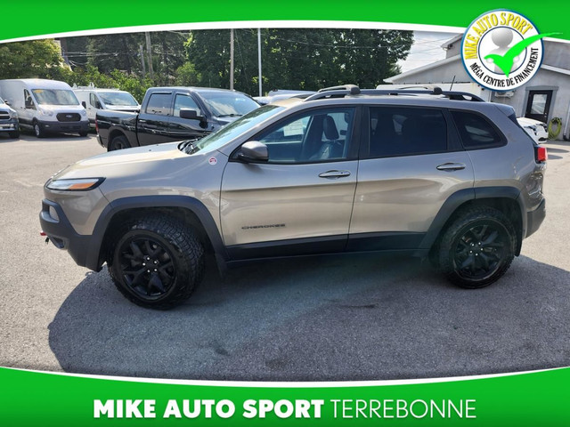 Jeep Cherokee Trailhawk cuir 4x4 2018 à vendre in Cars & Trucks in Laval / North Shore - Image 2