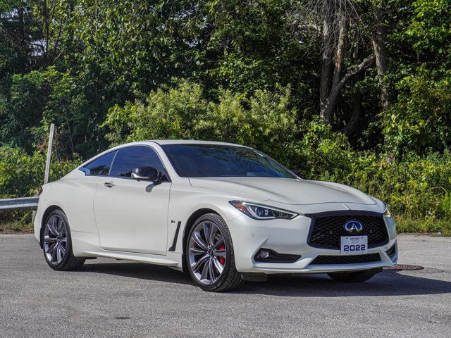 2022 INFINITI Q60 Red Sport I-LINE- Sunroof - Heated Seats - AWD in Cars & Trucks in Barrie - Image 4