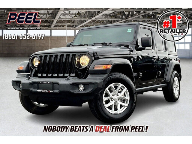 2023 Jeep Wrangler Sport S 4Dr | Cold Weather | Tow Pkg | 4X4 in Cars & Trucks in Mississauga / Peel Region