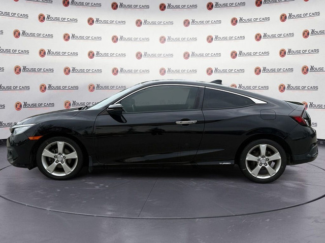 2018 Honda Civic Coupe Touring / NO ACCIDENTS / TWO TONE INTERIO in Cars & Trucks in Calgary - Image 2