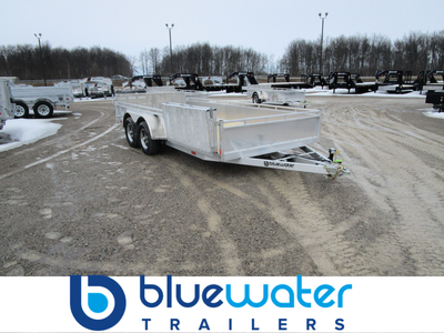 Canadian Mennonite Built Side Loader Aluminum Utility Trailer is $7,225.00 ! Ord: E1297-3095 - Ser:...