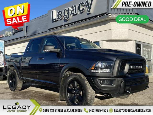 2019 Ram 1500 Classic Warlock HEATED SEATS & WHEEL | REMOTE STAR in Cars & Trucks in Lethbridge