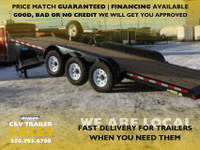 2022 CANADA TRAILERS 84 X 20' Tandem axle electric/hydraulic til