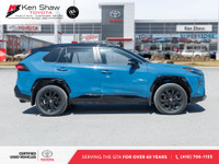 Beautiful Cavalry Blue On Midnight Black Metallic Roof 2023 Toyota RAV4 Hybrid XSE! All New Tires /... (image 5)