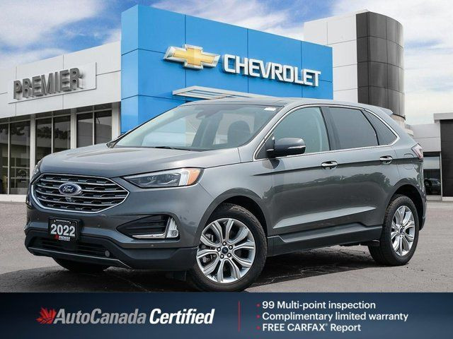 2022 Ford Edge Titanium | Adaptive Cruise Control | Sunroof in Cars & Trucks in Windsor Region