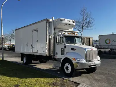 2008 Peterbilt 335 24FT Cube Van REEFER INOPERABLE 153,370 Miles / 246,825 Kms 68433 Hours Paccar PX...