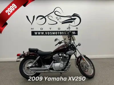 -Financing Available The 2009 Yamaha XV250 is a compact cruiser that combines simplicity, style, and...