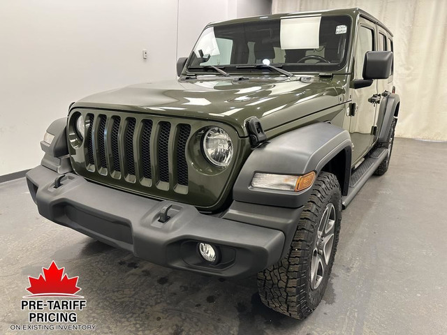 2021 Jeep Wrangler Unlimited Sport 2.0L - Technology Pkg - He... in Cars & Trucks in Lethbridge