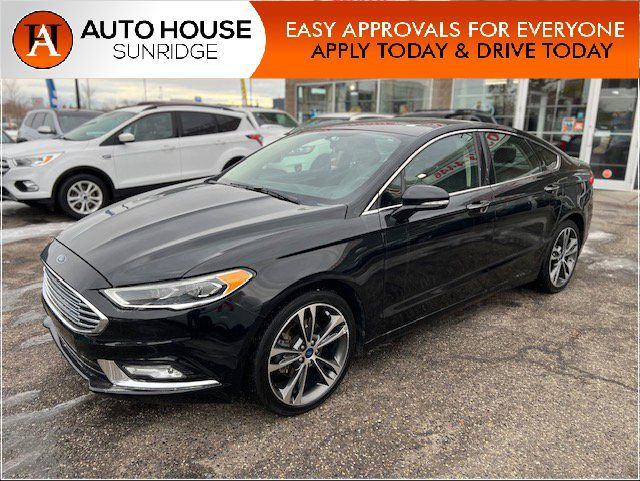2018 Ford Fusion Titanium BACKUP CAMERA PADDLE SHIFTERS PUSH TO in Cars & Trucks in Calgary