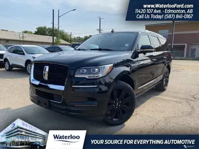 **WE WILL BEAT ANY DEALER IN THE CITY** Infinite Black Metallic Clearcoat 2023 Lincoln Navigator Res...