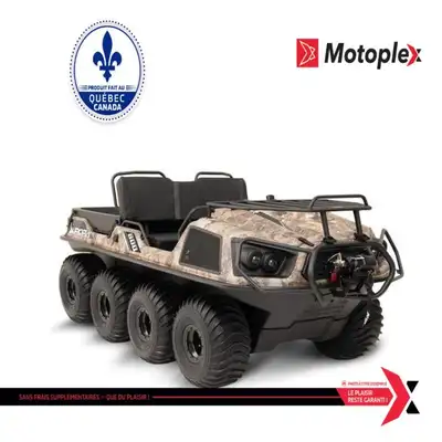 Aurora 800 HuntMaster 8X8 Vous avez besoin de traverser des rivières des déserts des montagnes ou de...