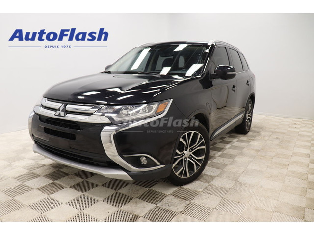  2017 Mitsubishi Outlander GT, CUIR, DEMARREUR, 7 PASSAGERS, VOL in Cars & Trucks in Longueuil / South Shore