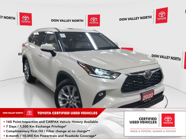 2020 Toyota Highlander Limited CERTIFIED | ACCIDENT FREE | CA... in Cars & Trucks in City of Toronto