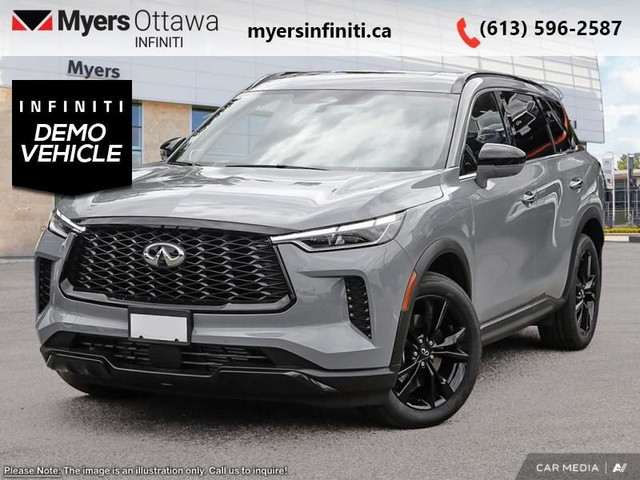 2025 INFINITI QX60 BLACK EDITION - Leather Seats in Cars & Trucks in Ottawa
