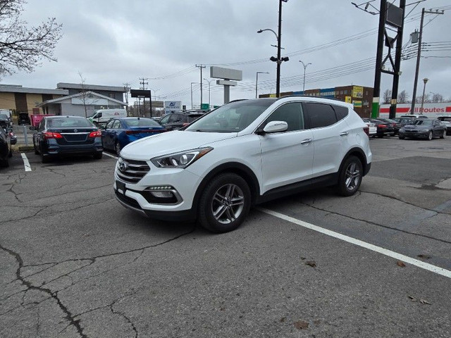 2017 Hyundai Santa Fe LUXURY AWD * CUIR * GPS * TOIT PANO * CAME in Cars & Trucks in City of Montréal - Image 2
