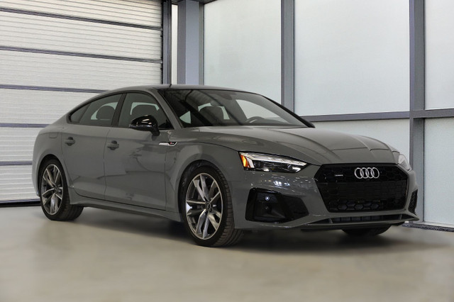 2021 Audi A5 Sportback Technik / Black optics / Quantum / Carpla in Cars & Trucks in Longueuil / South Shore