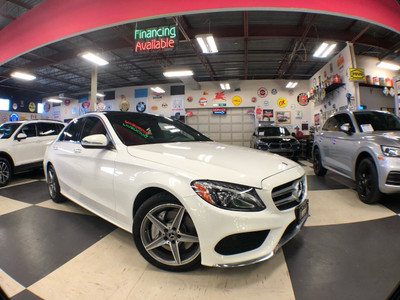  2018 Mercedes-Benz C-Class C 300 AMG PKG 4MATIC PANO/ROOF NAVI 